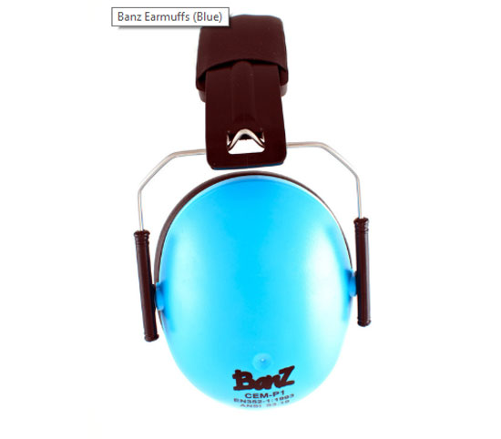 Childrens Earmuffs - Blue