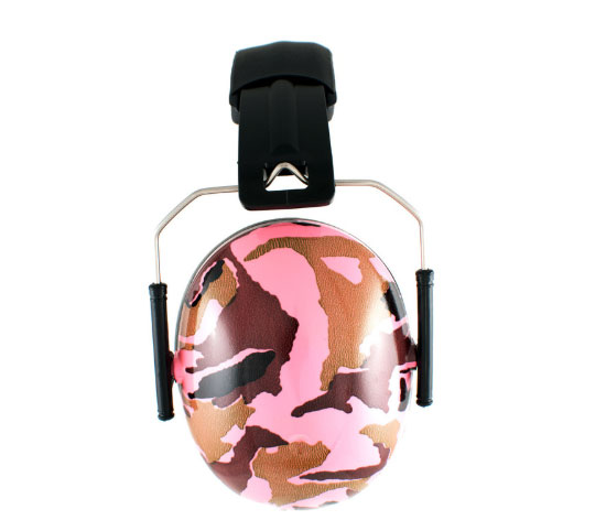 Childrens Earmuffs - Pink Camo