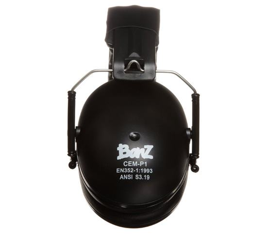 Childrens Earmuffs - Black